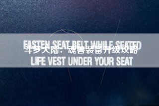 斗罗大陆：魂兽装备升级攻略