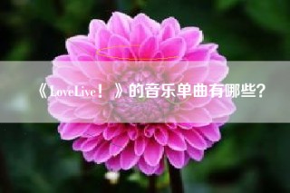 《LoveLive！》的音乐单曲有哪些？