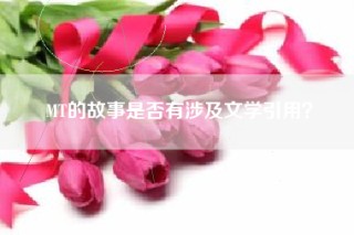 MT的故事是否有涉及文学引用？