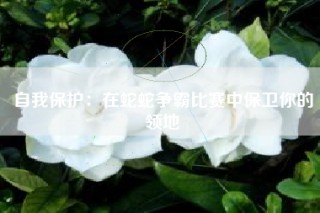 自我保护：在蛇蛇争霸比赛中保卫你的领地