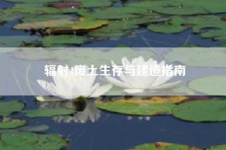 辐射4废土生存与建造指南