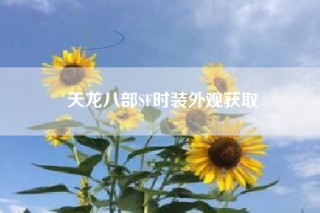 天龙八部SF时装外观获取