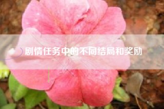 剧情任务中的不同结局和奖励