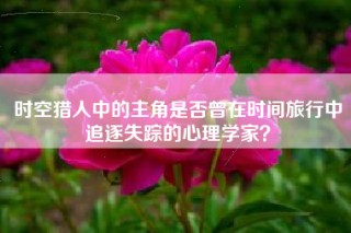 时空猎人中的主角是否曾在时间旅行中追逐失踪的心理学家？