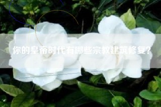 你的皇帝时代有哪些宗教建筑修复？