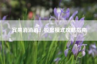 宾果消消消：极限模式攻略指南