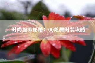 时尚服饰秘籍：QQ炫舞时装攻略