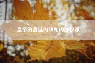 皇帝的宫廷内政和内部权谋