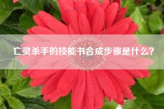 亡灵杀手的技能书合成步骤是什么？