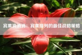 宾果消消消：宾果排列的最佳战略策略