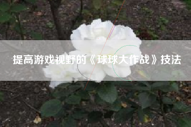 提高游戏视野的《球球大作战》技法  第1张