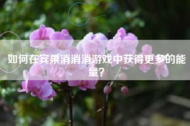 如何在宾果消消消游戏中获得更多的能量？  第1张