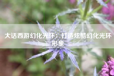 大话西游幻化光环：打造炫酷幻化光环形象  第1张