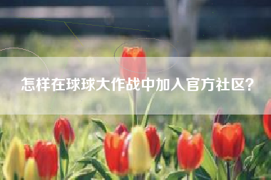 怎样在球球大作战中加入官方社区？  第1张