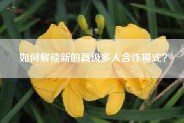 如何解锁新的高级多人合作模式？  第1张