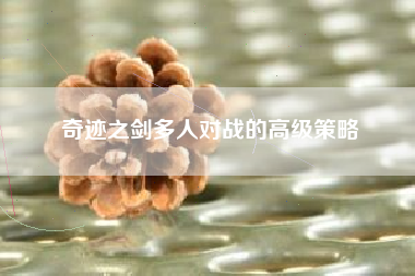 奇迹之剑多人对战的高级策略  第1张