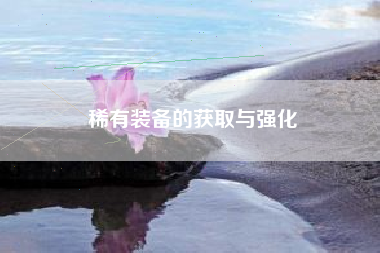 稀有装备的获取与强化  第1张