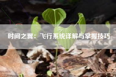 时间之翼：飞行系统详解与掌握技巧  第1张