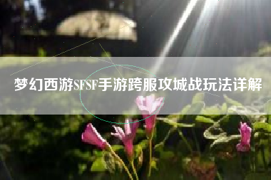 梦幻西游SFSF手游跨服攻城战玩法详解  第1张