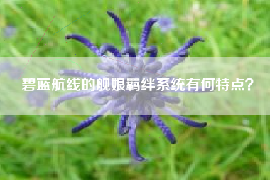 碧蓝航线的舰娘羁绊系统有何特点？  第1张