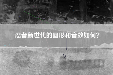 忍者新世代的图形和音效如何？  第1张