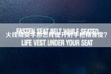 火线精英手游怎样提升射手枪精准度？  第1张