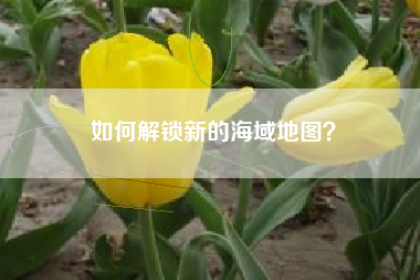 如何解锁新的海域地图？  第1张