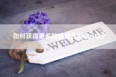 如何获得更多的勋章在魔域SF中？  第1张