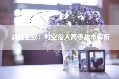 战胜强敌：时空猎人高级战术解析  第1张