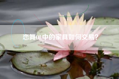 恋舞OL中的家具如何交易？  第1张