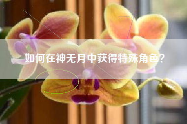 如何在神无月中获得特殊角色？  第1张