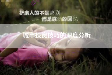 城市投资技巧的深度分析  第1张