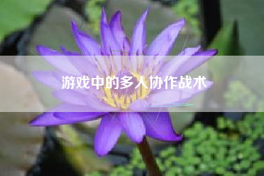 游戏中的多人协作战术  第1张