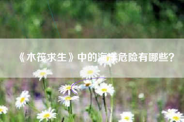 《木筏求生》中的海洋危险有哪些？  第1张